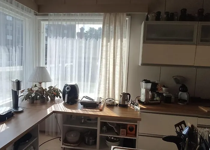 Проживание в семье Kortteer Pinkki Huone Раума